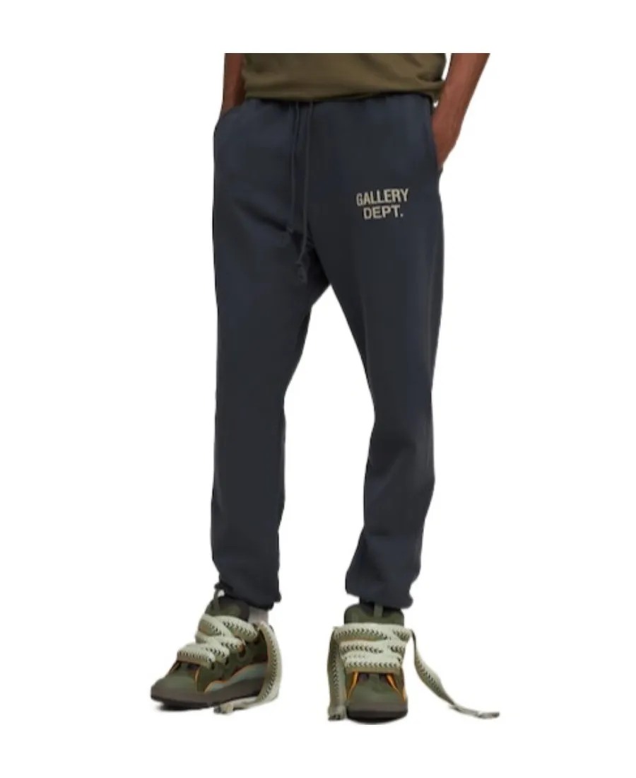 Gallery Dept. English Logo Sweat Pant English Basic Logo Sweat Pant Vintage Washed Trousers Washed Black S-XL ⚠️Note: The genuine product is not black and the color is navy blue. Don’t buy the wrong one!